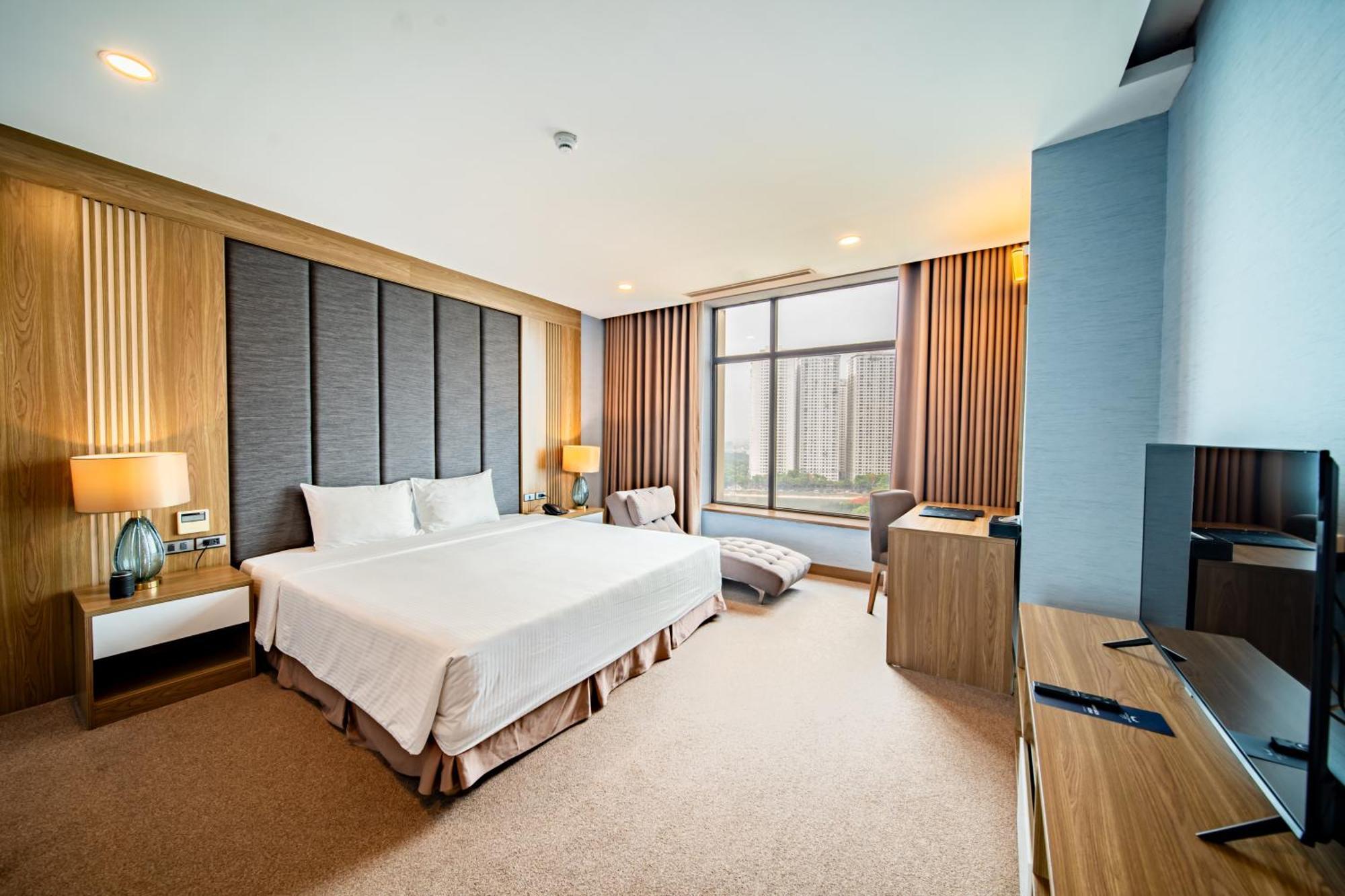 Muong Thanh Grand Hanoi Hotel Esterno foto